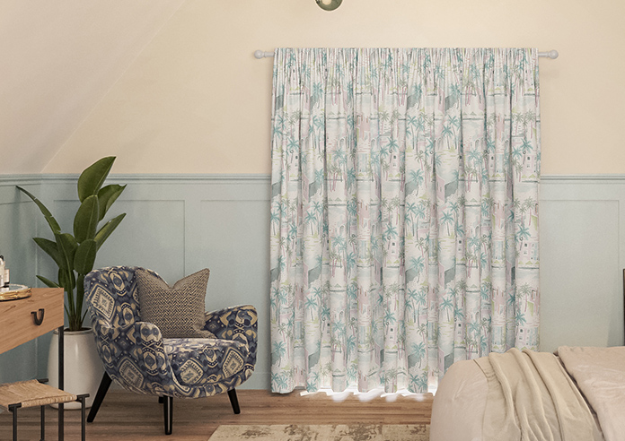 Sunset Boulevard, Watercolour - Made to Measure Curtain - Image 7